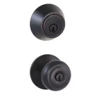 Defiant Hartford Aged Bronze Combo Pack With Double Cylinder Deadbolt. Fixed Price $14.99.