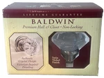 Baldwin Fillmore Crystal Knob 5800.150.PASRD Satin Nickel Hall & Closet 25811 Fa. Fixed Price $60.00.