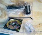 Kwikset 488CSL Sqt 15 Casey Dummy Door Lever Satin Nickel (qty: 4). Fixed Price $39.99.