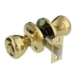 Guard Security 1990 Tubular Door Lock Entry Set With Keys, Polished Brass Finish. Fixed Price $14.99.
