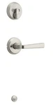 Kwikset 971TDL-15 Trafford Lever Single Cylinder Interior Handlesets Satin Nicke. Fixed Price $48.00.
