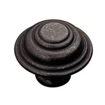 Lot Of Richelieu 1-5/16 Cabinet Knobs BP37160909 Matte Black Iron Traditional. Fixed Price $24.70.