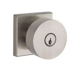 Baldwin ENCONCSR150 Contemporary Single Cylinder Keyed Entry Door Knob, Satin Ni. Fixed Price $150.00.