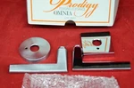 Omnia Privacy Latch Door Knob Prodigy Lever Polished Chrome Set 925 238F.PRMX. Fixed Price $75.00.