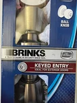 Brinks High Security Keyed Entry Handle-exterior DOOR-2107-109 Satin Nickel. Fixed Price $19.99.