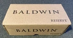 Baldwin PSROUTSR003 Round Passage Knobset With Square Rose Polished Brass. Fixed Price $84.49.