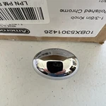 Pack Amerock BP5301426 Vaile 1-3/8 Inch Oval Cabinet Knob Polished Chrome. Fixed Price $18.00.