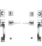 Tmc Front Entry Door Modish (keyed&dummy Handleset, Satin Nickel). Fixed Price $79.00.
