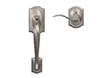 Schlage FE285 619 Acc Rh Camelot Front Entry Handleset Satin Nickel. Fixed Price $50.00.