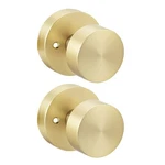 Haidms Brushed Gold Door Knobs Dummy Single-side Decorative Closet Pan. Fixed Price $62.63.
