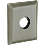 Baldwin R033056PS R033.PS Pair Of 3.225" Height Square Passage Rosettes, Lifetim. Fixed Price $89.51.