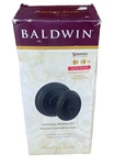 Baldwin Prestige 354 Cyk Round Deadbolt Smart Key Venetian Bronze Finish. Fixed Price $37.99.
