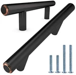 Alpine Hardware Premium Solid Euro Style Bar Handle PULL-25PACK 3 Hole Ce.... Fixed Price $74.71.
