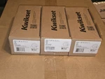 Kwikset Entry Cove Satin Nickel Door Knob 94002-925 3 Pack New Sealed. Fixed Price $59.96.