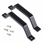 Chinshwehaw 6.1" Matte Black Sliding Barn Door Handle Pull (2-PACK) Heavy D.... Fixed Price $13.07.