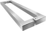 18" Commercial Heavy Duty Door Handle Brushed Stainless Steel Push Pull. Fixed Price $39.99.