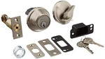 Master Lock DSNRN0615BOX Nightwatch Deadbolt With Bump Stop Cylindr Satin Nickel. Fixed Price $64.95.