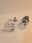 Kwikset 720PSK Rdt 26 Passage Door Knob Polished Chrome 97200-891. Fixed Price $14.99.