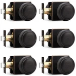 Probrico Square Passage Handles, Closet Knob, Oil. Fixed Price $49.49.