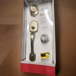 Kwikset 96870-098 Belleview Single Cylinder Handle Tylo Smartkey Antique Brass. Fixed Price $49.95.