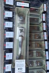 New Baldwin Prestige Nautica Tobin Satin Nickel Handleset & Smartkey Door Lock. Fixed Price $108.88.