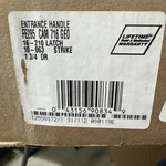 Schlage FE285 716 Camelot Front Entry Handleset Georgian Knob Aged Bronz. Fixed Price $44.99.