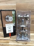 Baldwin Prestige Alcott Satin Nickel Entry Door Knob Featuring Smart Key - N11. Fixed Price $37.50.