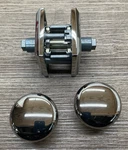 Baldwin PS.ROU.TSR.055.6L.DS Passage Round Door Knob W/ Square Rosette Read*. Fixed Price $84.99.