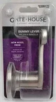 Gate House Dummy Savanna Lh Lever Satin Nickel Silver Finish Door Knob Inside. Fixed Price $9.00.