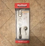 Kwikset Shelburne X Tustin Lever + Deadbolt Satin Nickel Smartkey Microban. Fixed Price $45.98.