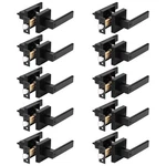 Probrico 10 Pack Privacy Door Handles,heavy Duty Matte Black Lever. Fixed Price $177.82.