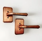 Signature HARDWARE-DUMMY-552061ORB-SOLID Brass Interior Door Handle-left. Fixed Price $52.00.