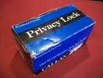 Callan Bradford Privacy Door Lock #102T-BR-US3, Nib. Fixed Price $5.99.
