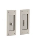 Baldwin Estate PD006.264PRIV Santa Monica Privacy Pocket Door Set Satin Chrome. Fixed Price $200.00.