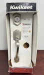 Kwikset Belleview Polo Satin Nickel Front Door Lock 96870-099 Knob. Fixed Price $42.99.