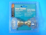New Ultra Replacement Door Knob Set Crystal 2" Diameter. Fixed Price $9.95.