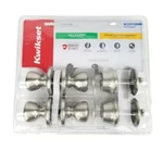 Kwikset Tylo Entry Knobs Deadbolts Project Pack Satin Chrome 242T 26D. Fixed Price $39.00.