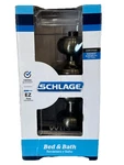 Schlage Antique Brass Privacy Locking Georgian Door Knob F40V 609 Bed Bath. Fixed Price $21.95.
