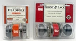 Design House Oil Rubbed Bronze Keyed Entry Door Knob 753236 & 1" Deadbolt 750745. Fixed Price $43.40.