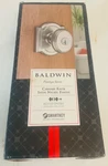 Baldwin Prestige Series Carnaby Knob Satin Nickel Finish Keyed Entry Smartkey. Fixed Price $50.00.