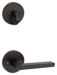 Kwikset 966HFLRDT.UNIV Halifax Lever Single Cylinder Interior - Black. Fixed Price $54.18.