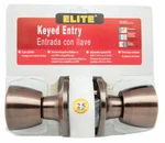 Keyed Entry Door Lockset Antique Copper Finish. Fixed Price $16.95.