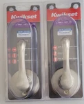 Lot Of 2 Kwikset Dorian Dummy Inactive Push/pull Door Lever Handle Satin Nickel. Fixed Price $19.99.