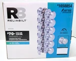 Pk Reliabilt Passage Door Knobs #1658854 Baron Satin Nickel Easy Install. Fixed Price $39.99.