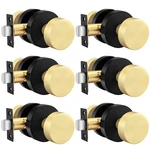 Goldenwarm Black Closet Door Knobs Interior Heavy Duty Zinc-alloy Passage. Fixed Price $194.24.