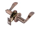 Toledo Jaen Antique Copper Privacy Bed/bath Door Handle Set (CV1920JA-US11). Fixed Price $23.99.