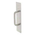 Rockwood 102 70A.32D Pull Plate,round Grip,dull 304,3 X12 In 2RGR2. Fixed Price $92.08.
