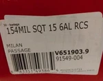 Kwikset 154MIL Sqt Milan Passage Set, Nickel. Fixed Price $23.00.