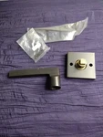 Baldwin Square Venetian Bronze Dummy Door Lever. Fixed Price $37.21.