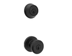 Kwikset Maven Keyed Entry Knob Single Cylinder Deadbolt Matte Black Smartkey. Fixed Price $39.90.